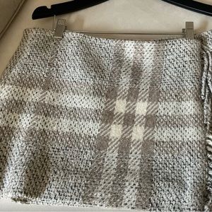 Gorgeous wrap wool Burberry skirt.